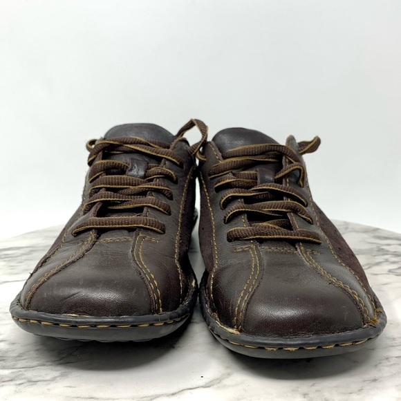 Born Bowling Leather Comfort Sneakers 7 Oxford Preppy Sporty Y2K Coquette Girl - Picture 4 of 11